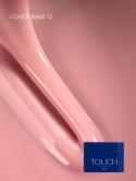 TOUCH Cover base 12 - delikatna różowa baza hybrydowa, 30 ml