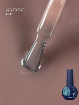 TOUCH Cover top Tint - kryjący top hybrydowy o subtelnym, chłodnym taupe odcieniu z nutą fioletu, 7 ml