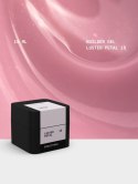 BIBLIOTEKA Builder gel 18 Petal Luster - jasnoróżowy żel budujący z delikatnymi drobinkami, 15 ml