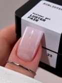 BIBLIOTEKA Builder gel 23 Fair Luster - mlecznoróżowy żel budujący z delikatnymi drobinkami, 15 ml