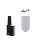 BIBLIOTEKA Gel Polish 19 Mist, 10 ml - lakier hybrydowy (jasny, gołębi szary)