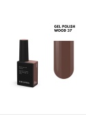 BIBLIOTEKA Gel Polish 37 Wood, 10 ml - lakier hybrydowy (głęboki ciepły brąz)