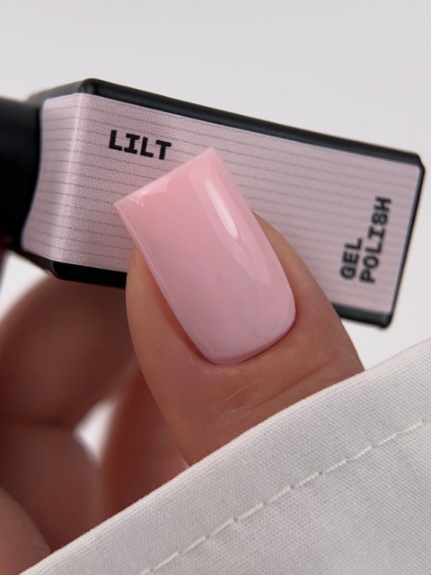 BIBLIOTEKA Gel Polish 75 Lilt, 10 ml - lakier hybrydowy (brzoskwiniowy pudrowy róż)