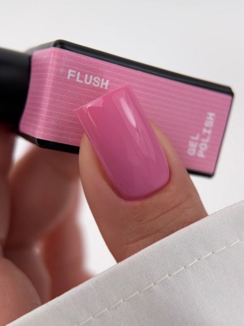 BIBLIOTEKA Gel Polish 78 Flush, 10 ml - lakier hybrydowy (pudrowa malina)