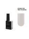 BIBLIOTEKA Gloss Cover Top VEIL 01 - mleczny top hybrydowy bez warstwy dyspersyjnej, 10 ml