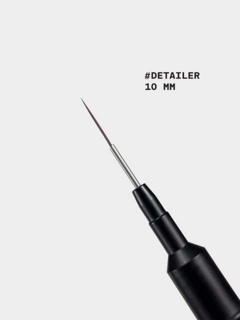 BIBLIOTEKA Pędzelek #detailer, 10 mm - precyzyjny pędzelek do malowania cienkich linii