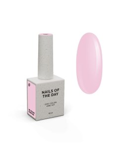 NAILSOFTHEDAY Blush 206 Gel Polish - delikatny, pastelowy jasnoróżowy lakier hybrydowy, 10 ml
