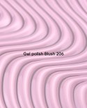NAILSOFTHEDAY Blush 206 Gel Polish - delikatny, pastelowy jasnoróżowy lakier hybrydowy, 10 ml