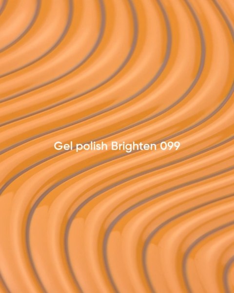 NAILSOFTHEDAY Brighten 099 Gel Polish - pastelowy pomarańczowy lakier hybrydowy, 10 ml