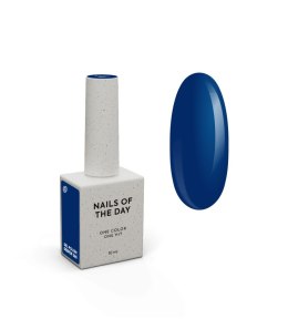 NAILSOFTHEDAY Deepen 260 Gel Polish - nasycony ciemnogranatowy lakier hybrydowy, 10 ml