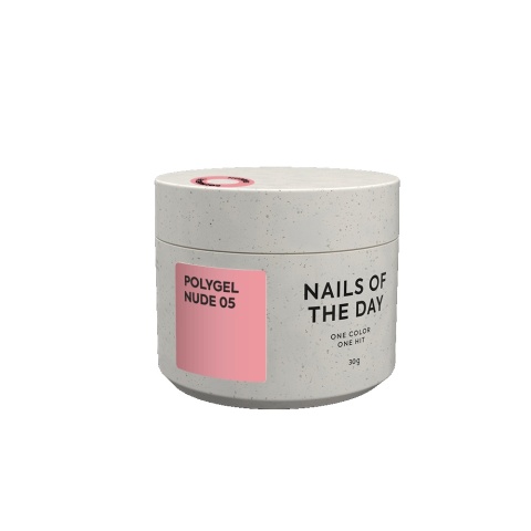 NAILSOFTHEDAY Polygel nude 05 - różowy nude akrylożel, 30 g