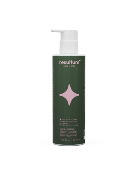 Resultum Care Cream - nawilżająco-odżywcy krem do rąk i stóp, 400 ml