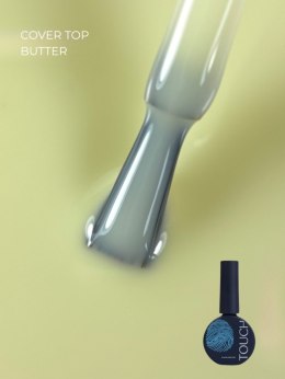 TOUCH Cover top Butter - kremowo-żółty top hybrydowy, 13 ml