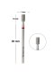 TOUCH Frez diamentowy walec czerwony 3 mm