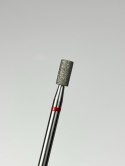 TOUCH Frez diamentowy walec czerwony 3 mm