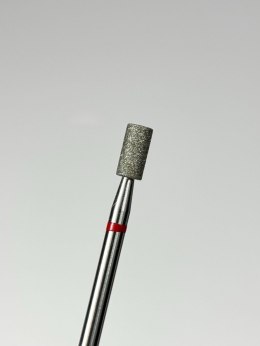 TOUCH Frez diamentowy walec czerwony 3 mm