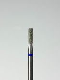 TOUCH Frez diamentowy walec niebieski 2 mm