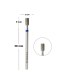 TOUCH Frez diamentowy walec niebieski 3 mm