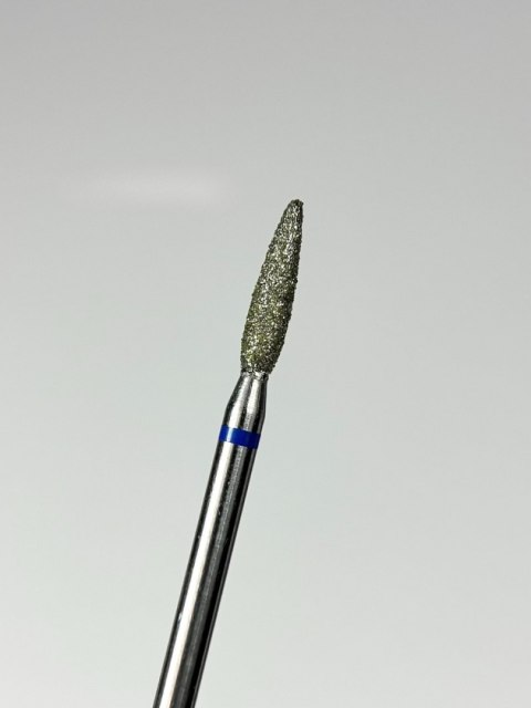 TOUCH Frez diamentowy zaokrąglony płomyk niebieski 2,3 mm