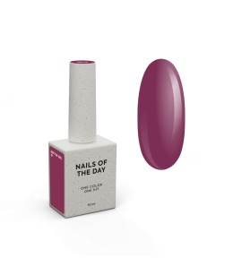 NAILSOFTHEDAY Bottle gel 19 - bordowy żel do wzmocnienia i naprawy, 10 ml