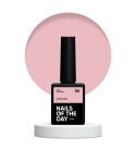 NAILSOFTHEDAY Cover base 06 - półprzezroczysta nudowo-brzoskwiniowa baza hybrydowa, 10 ml