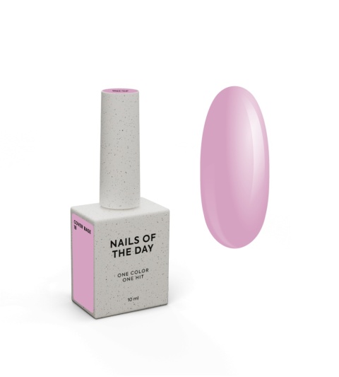 NAILSOFTHEDAY Cover base 18 - półprzezroczysta różowa baza hybrydowa, 10 ml