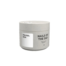 NAILSOFTHEDAY Polygel milk - mleczno-biały akrylożel, 30 g