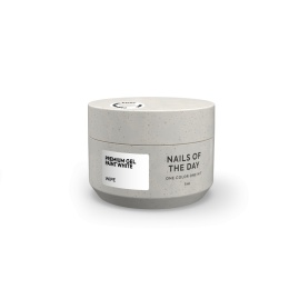 NAILSOFTHEDAY Premium gel paint White wipe - biała farbka z lepką warstwą, 5 ml