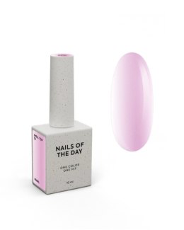NAILSOFTHEDAY Shell top 03 NEW - perłowy top z różowym pyłkiem bez lepkiej warstwy, 10 ml