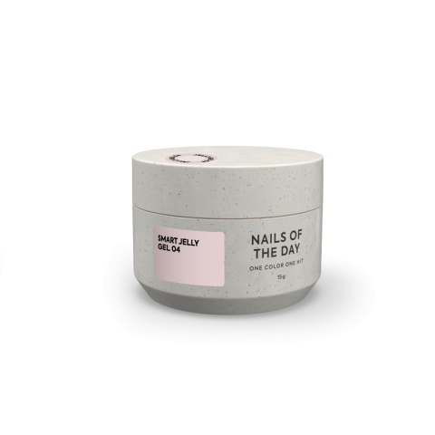 NAILSOFTHEDAY Smart Jelly gel 04 - beżowy budujący żel-galaretka, 15 g