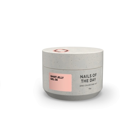 NAILSOFTHEDAY Smart Jelly gel 08 - beżowo-karmelowy budujący żel-galaretka, 15 g
