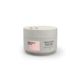 NAILSOFTHEDAY Smart Jelly gel 09 - mleczno-beżowy budujący żel-galaretka, 15 g
