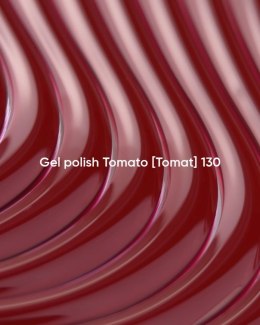 NAILSOFTHEDAY Tomato 130 Gel Polish - klasyczny, głęboki krwistoczerwony lakier hybrydowy, 10 ml