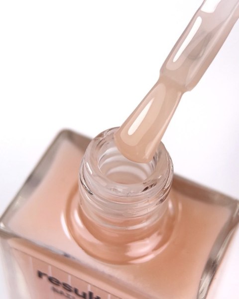 Resultum Nail polish Hardener S.O.S Nude - beżowa odżywka do paznokci, 11 ml
