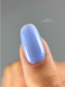 TOUCH Builder gel 50 - chłodny błękitny żel budujący, 15 ml