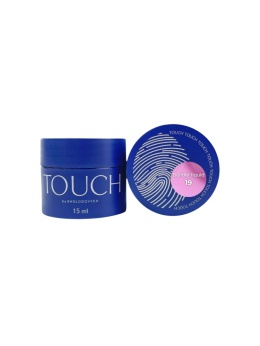 TOUCH Builder liquid 19 - jasnoróżowy mocny żel o płynnej konsystencji, 15 ml