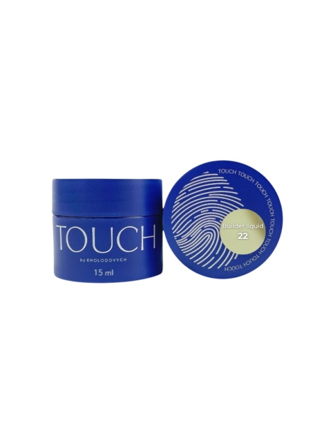 TOUCH Builder liquid 22 - jasno-limonkowy mocny żel o płynnej koncystencji, 15 ml