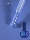 TOUCH Cover base 19 - chłodna błękitna baza hybrydowa, 13 ml