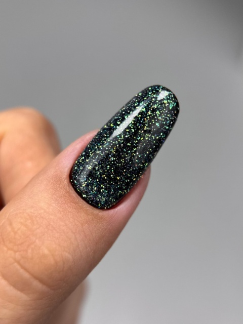 TOUCH Twinkle top 02 - srebrny top z odblaskową drobinką, 13 ml