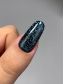 TOUCH Twinkle top 03 - turkusowy top z odblaskową drobinką, 13 ml