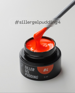 Lakier-farbka SILLER Gel Pudding #04 ORANGE, 5 ml