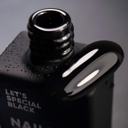 Lakier hybrydowy NAILSOFTHEDAY Let's special Black, 10 ml