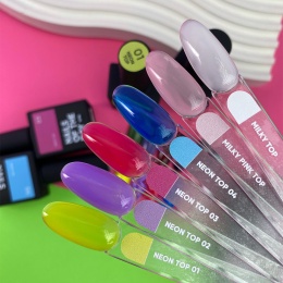 NAILSOFTHEDAY Milky top - mleczny top bez lepkiej warstwy, 10 ml