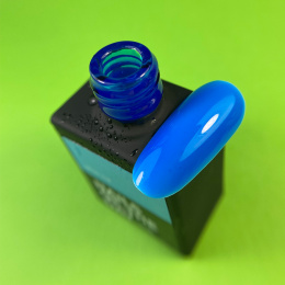 NAILSOFTHEDAY Neon top 04 - niebieski top bez lepkiej warstwy, 10 ml