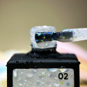 NAILSOFTHENIGHT Party base 02 - mleczna baza z holograficznymi sześciokątami, 10 ml