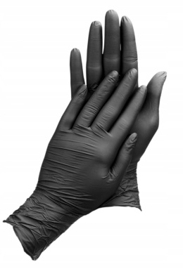 EASYCARE rękawiczki nitrylowe - czarne S