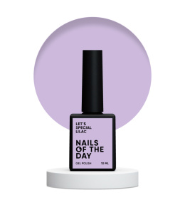 Lakier hybrydowy NAILSOFTHEDAY Let's special Lilac, 10 ml