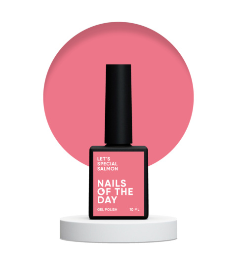 NAILSOFTHEDAY Let's special Salmon - lakier hybrydowy, 10 ml