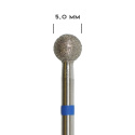 MILL frez diamentowy do skórek - kulka niebieska 5 mm