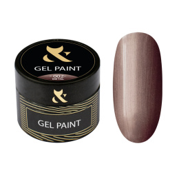 F.O.X Gel Paint Metal 002 - farbka do zdobień w kolorze różowego złota, 5 ml